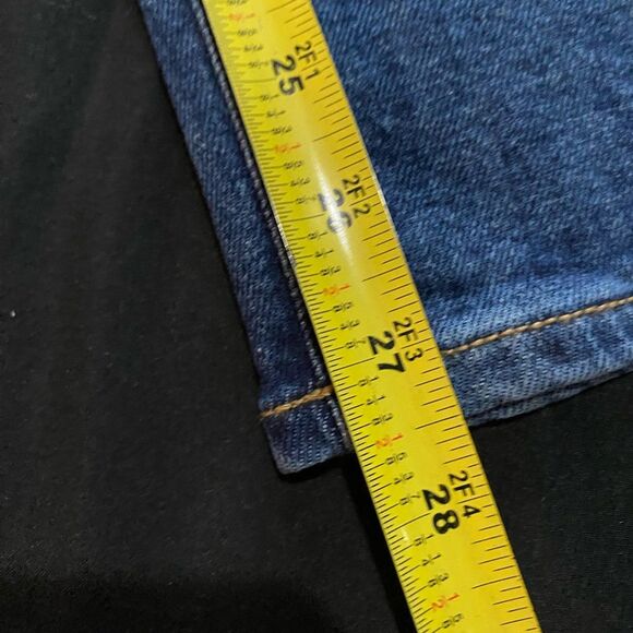 Old Navy 18P Relaxed Fit Dark Patchwork Jeans OG Loose, Cottagecore Chic OF-3 - Picture 9 of 10